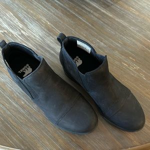 Sorel boots, 
Evie Wedge Bootie